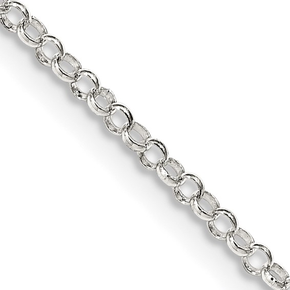 Sterling Silver 8in Belcher Link Bracelet 3.0mm