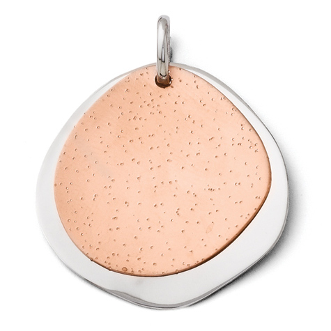 Rose Gold Plated Sterling Silver Radiant Essence Pendant