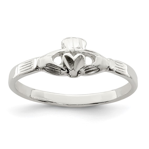 Size 8 Claddagh Ring - Sterling Silver