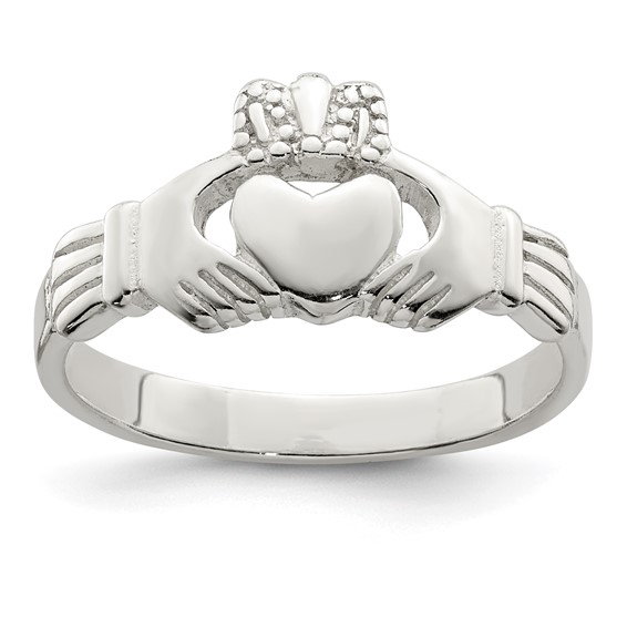 Size 6 Claddagh Ring - Sterling Silver