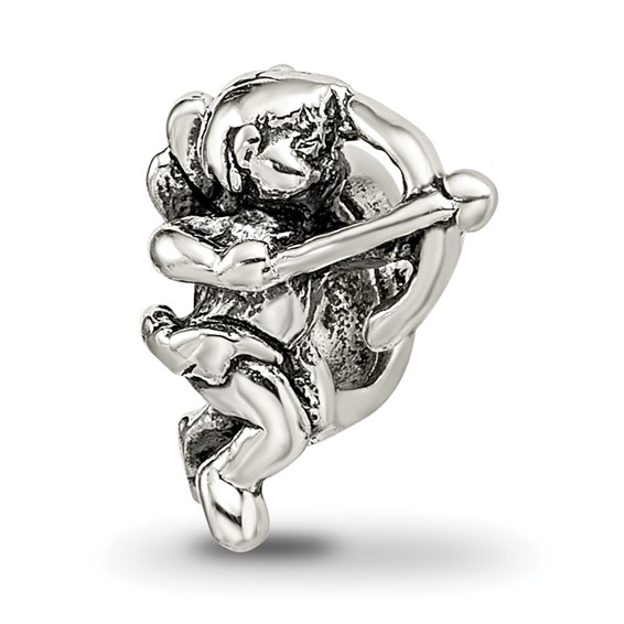 Sterling Silver Reflections Cupid Bead