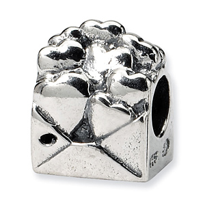 Sterling Silver Reflections Kids Love Note Bead