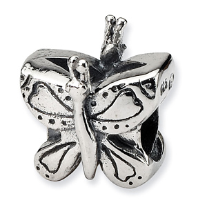 Sterling Silver Reflections Butterfly Bead for Kids
