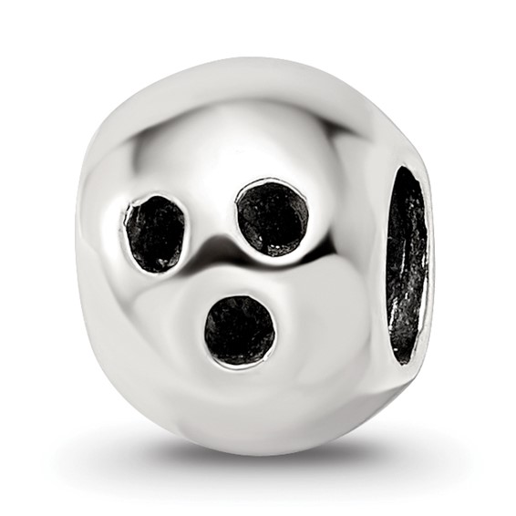 Sterling Silver Reflections Bowling Ball Bead