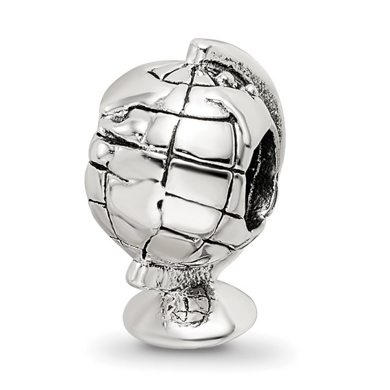 Sterling Silver Reflections Globe Bead