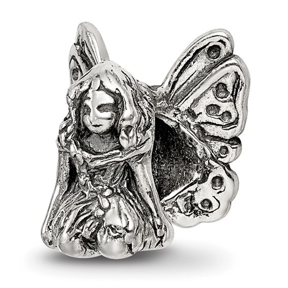 Sterling Silver Reflections Kneeling Fairy Bead