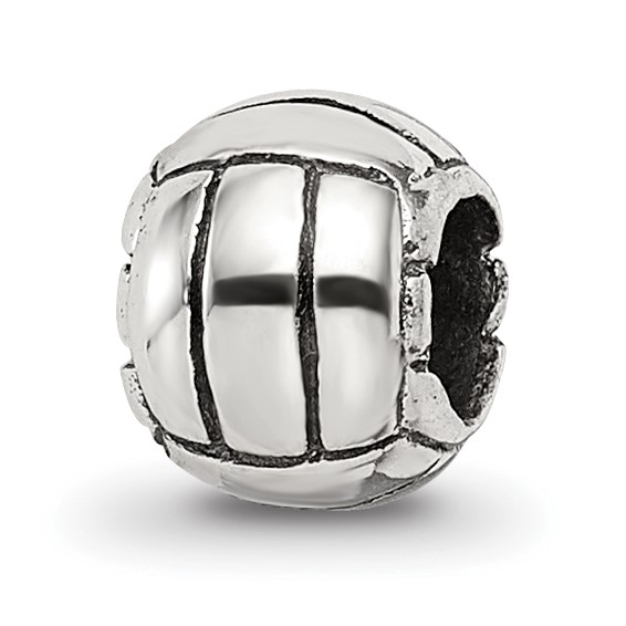 Sterling Silver Reflections Kids Volleyball Bead