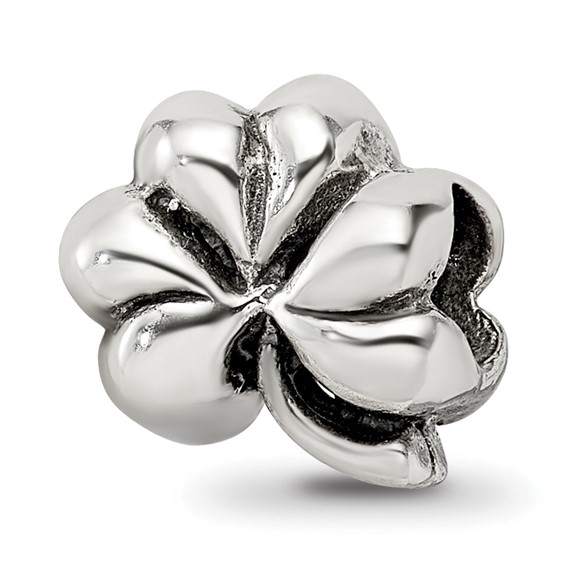 Sterling Silver Reflections Clover Bead