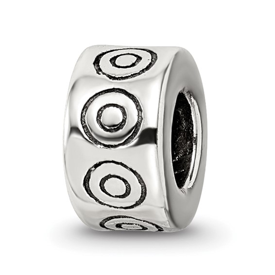 Sterling Silver Reflections Bali Bead with Circles