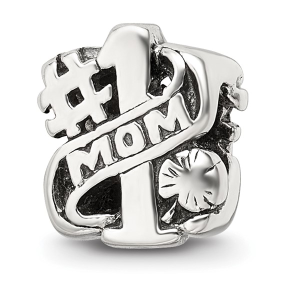 Sterling Silver Reflections #1 Mom Bead