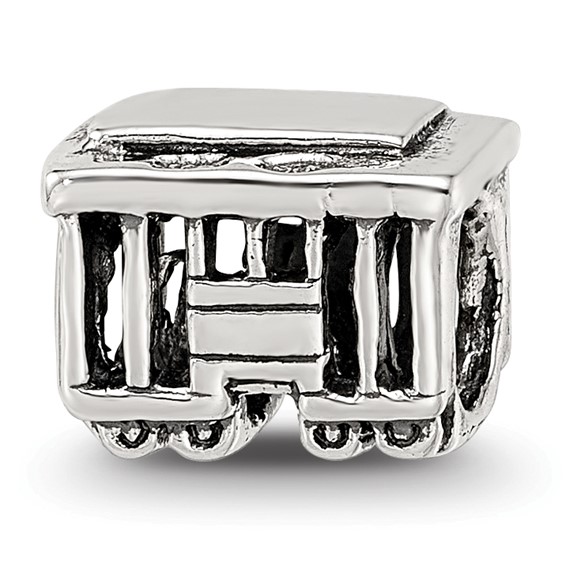 Sterling Silver Reflections Streetcar Bead
