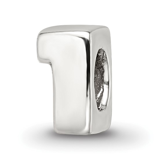 Sterling Silver Reflections Kids Numeral 1 Bead