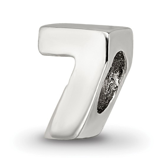 Sterling Silver Reflections Kids Numeral 7 Bead
