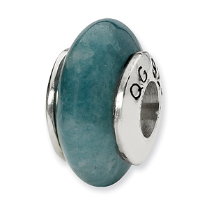 Sterling Silver Reflections Apatite Stone Bead
