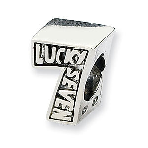 Sterling Silver Reflections Lucky Seven Bead