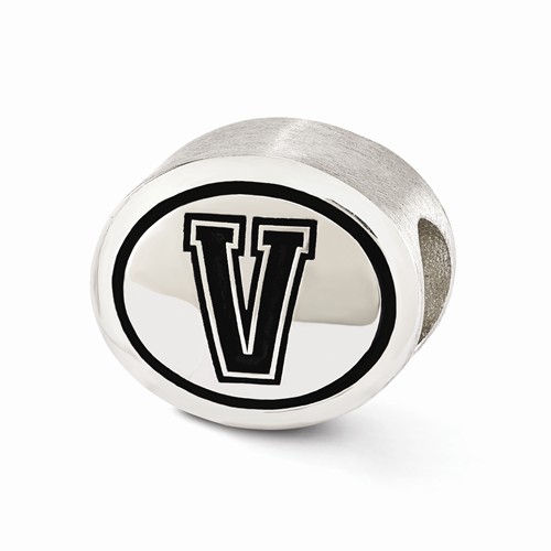 Sterling Silver Vanderbilt University Commodores Bead