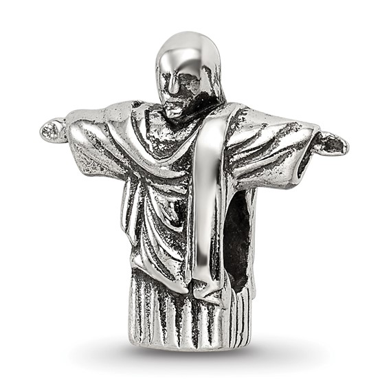 Sterling Silver Reflections Christ the Redeemer Bead