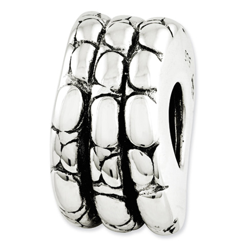 Sterling Silver Reflections Bali Bead with Ridges