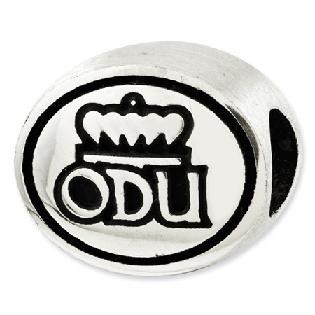 Sterling Silver Old Dominion University Bead