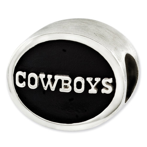 Sterling Silver Dallas Cowboys Bead