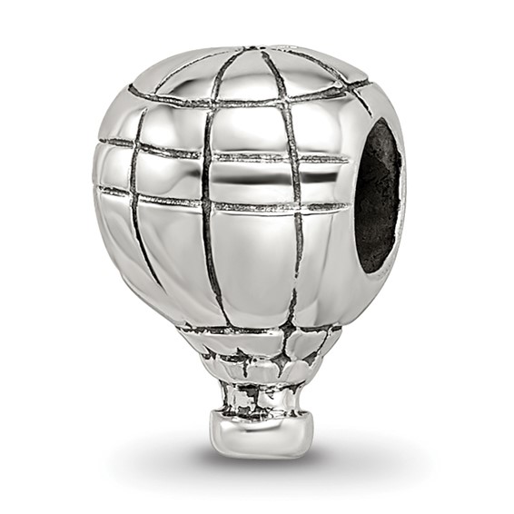 Sterling Silver Reflections Hot Air Balloon Bead
