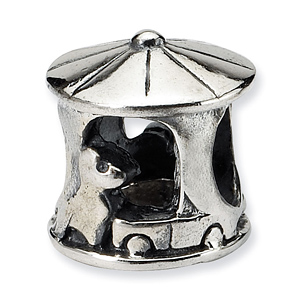 Sterling Silver Reflections Carousel Bead