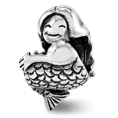 Sterling Silver Reflections Young Mermaid Bead