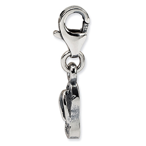 Sterling Silver Reflections Flip Flop Click-on for Bead