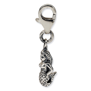 Sterling Silver Reflections Mermaid Click-on for Bead