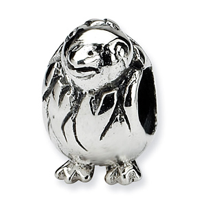 Sterling Silver Reflections Kids Bird in Egg Bead