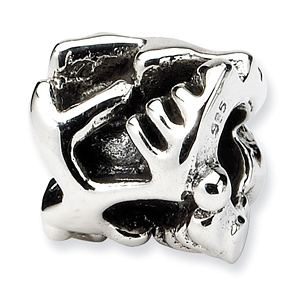 Sterling Silver Reflections Kids High Heels Bead