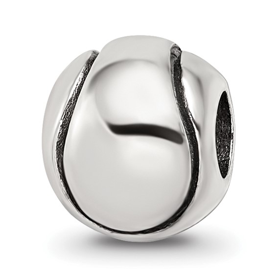 Sterling Silver Reflections Kids Baseball Bead