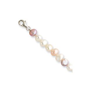 Multicolored Cult Pearl Earring Bracelet Necklace Set