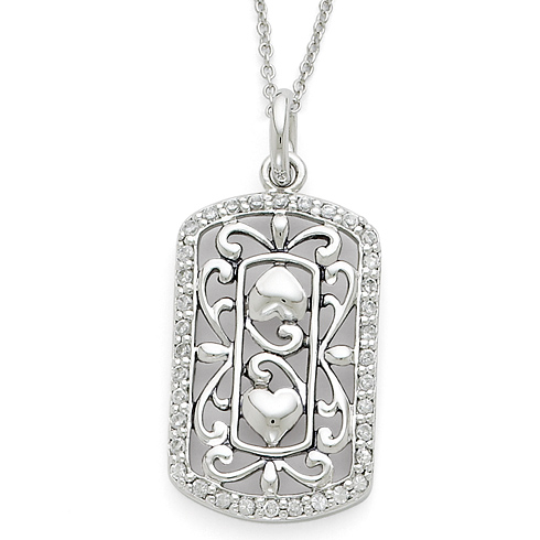 Sterling Silver Thankful For You Necklace