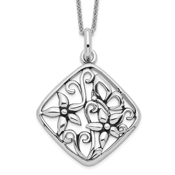 I Appreciate You Mom Necklace Sterling Silver