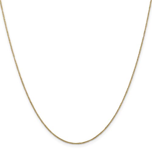 Kids' 14k Yellow Gold 14in Ropa Chain .7mm