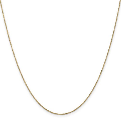 Kids' 14k Yellow Gold 14in Ropa Chain .7mm