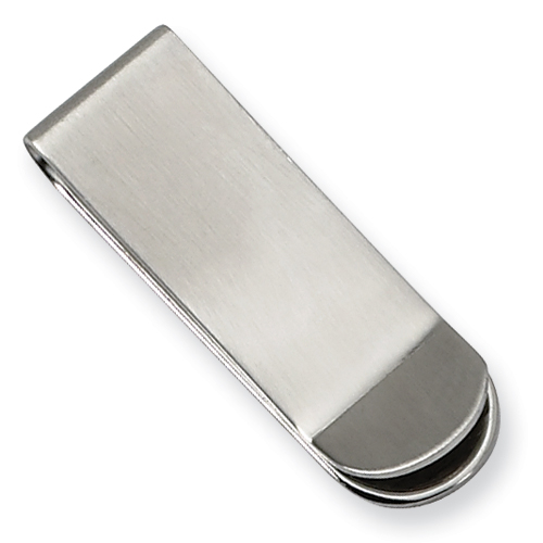 Stainless Steel Brushed Money Clip
