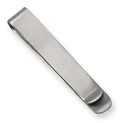 Stainless Steel Thin Brushed Money Clip