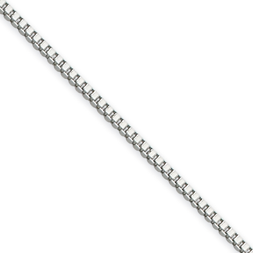 18in Stainless Steel Box Chain 1.2mm
