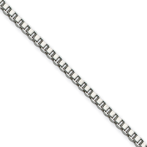 22in Stainless Steel Box Chain 2.0mm