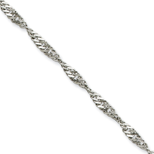 24in Stainless Steel Singapore Chain 3.0mm