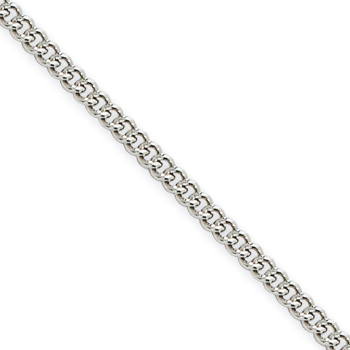 18in Stainless Steel Round Curb Chain 2.25mm
