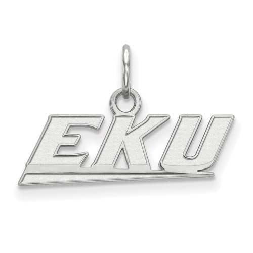 Eastern Kentucky University Colonel Charm 3/8in Sterling Silver