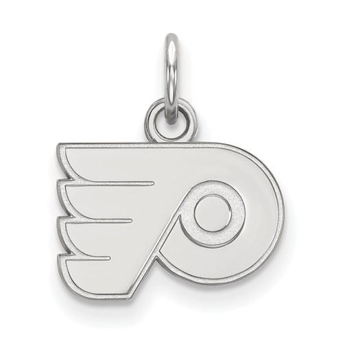 Sterling Silver 3/8in Philadelphia Flyers Logo Charm