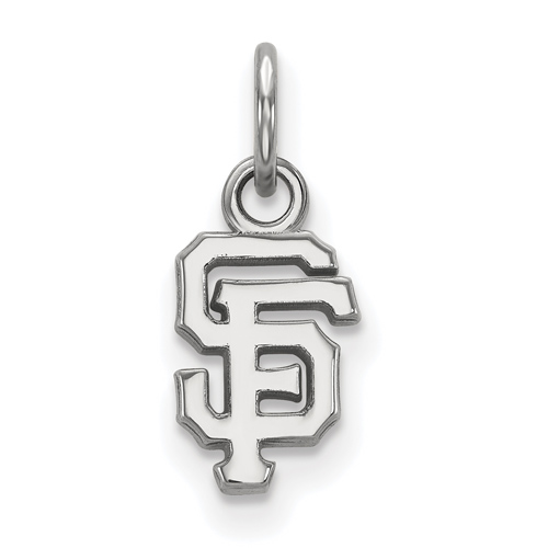 Sterling Silver 3/8in San Francisco Giants Pendant