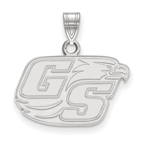 Sterling Silver Georgia Southern University GS Charm 1/2in