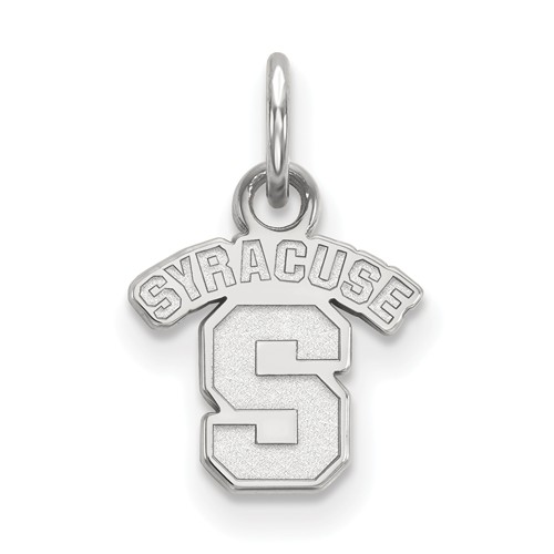Syracuse University Charm 3/8in Sterling Silver