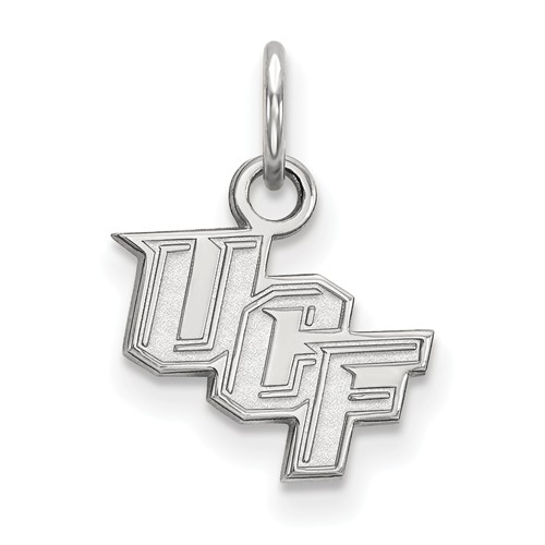 University of Central Florida Charm 3/8in Sterling Silver