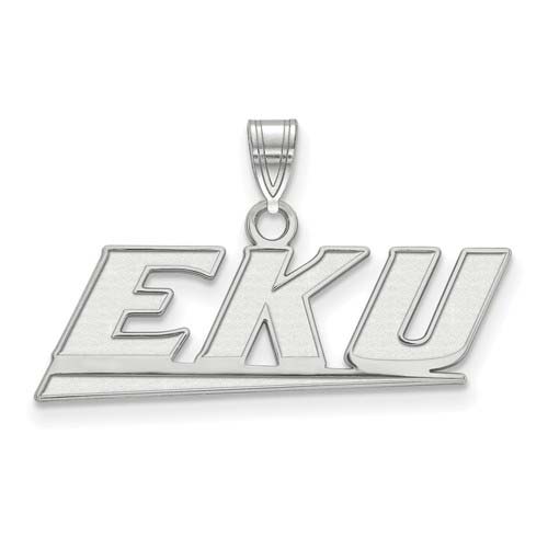 Eastern Kentucky University Colonels Pendant 1/2in Sterling Silver